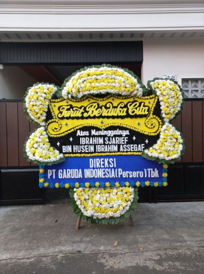 Papan Bunga Duka di Muararapak